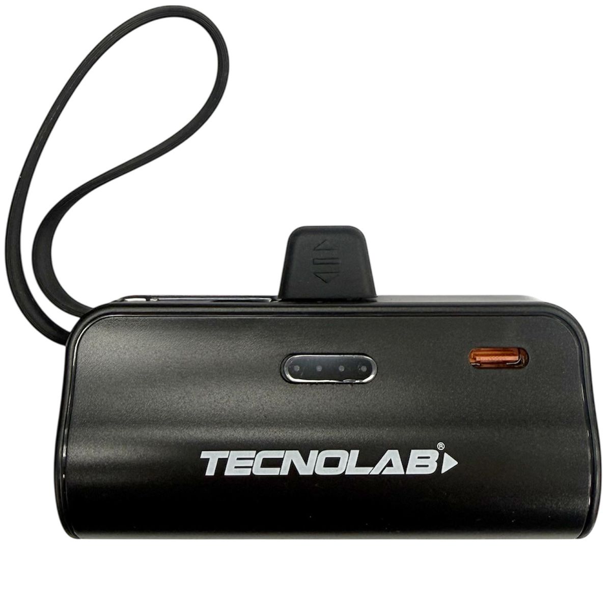 TECNOLAB - Bateria Externa Power Bank Carga Rapida 10000mah L778N Negro