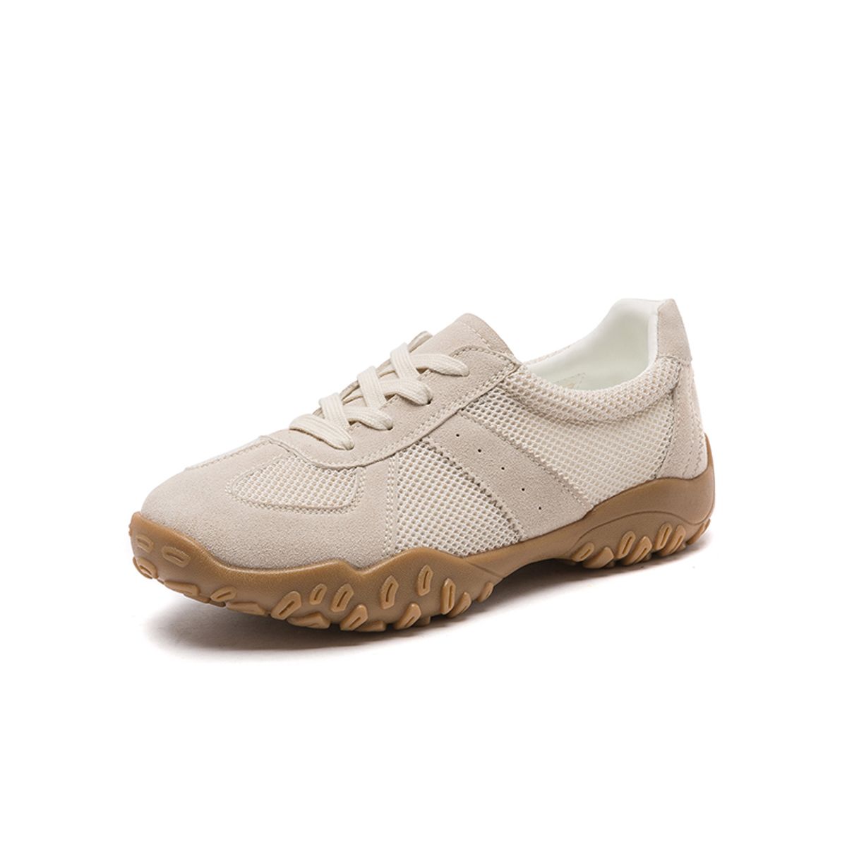 SHANDIAN - Zapatillas Mujer Beige
