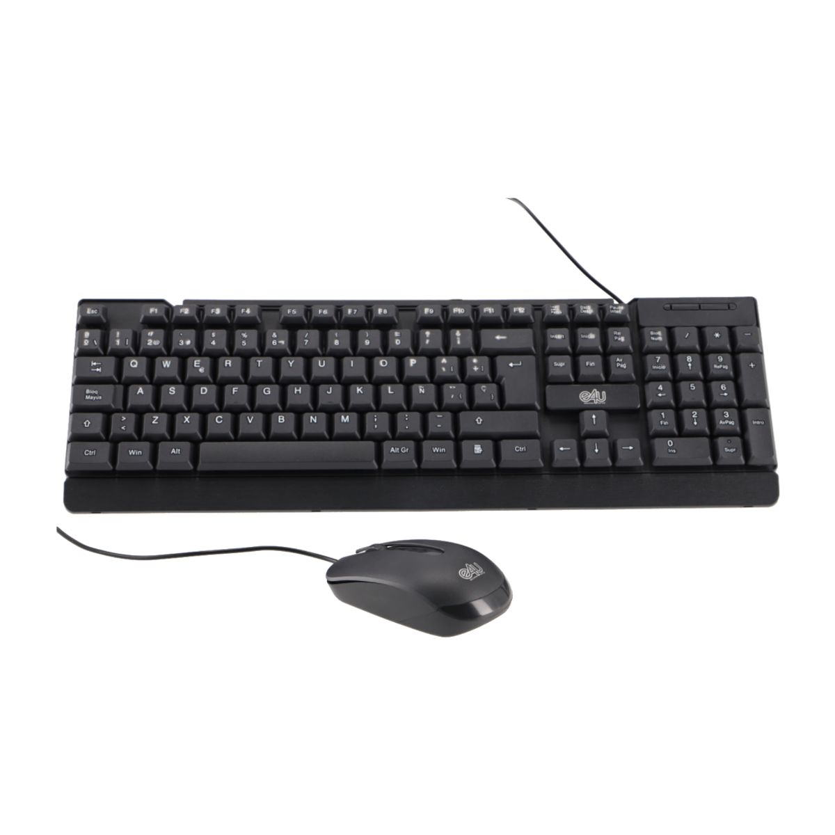 E4U - Kit Teclado y Mouse USB