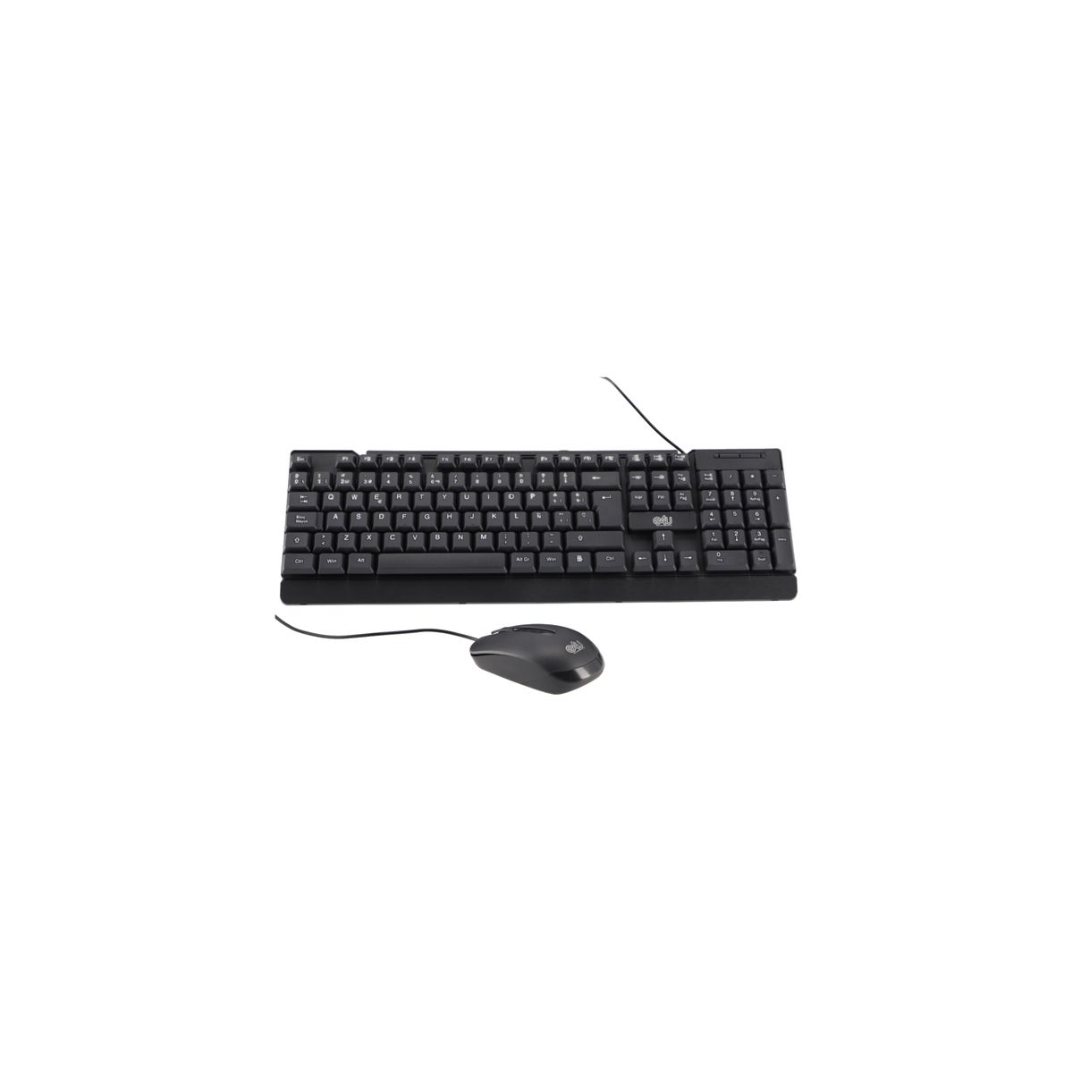 E4U - Kit Teclado y Mouse USB