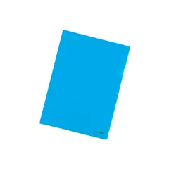 DATA ZONE - Carpeta Presentador Simple A4 Azul Sellado Forma L Datazone