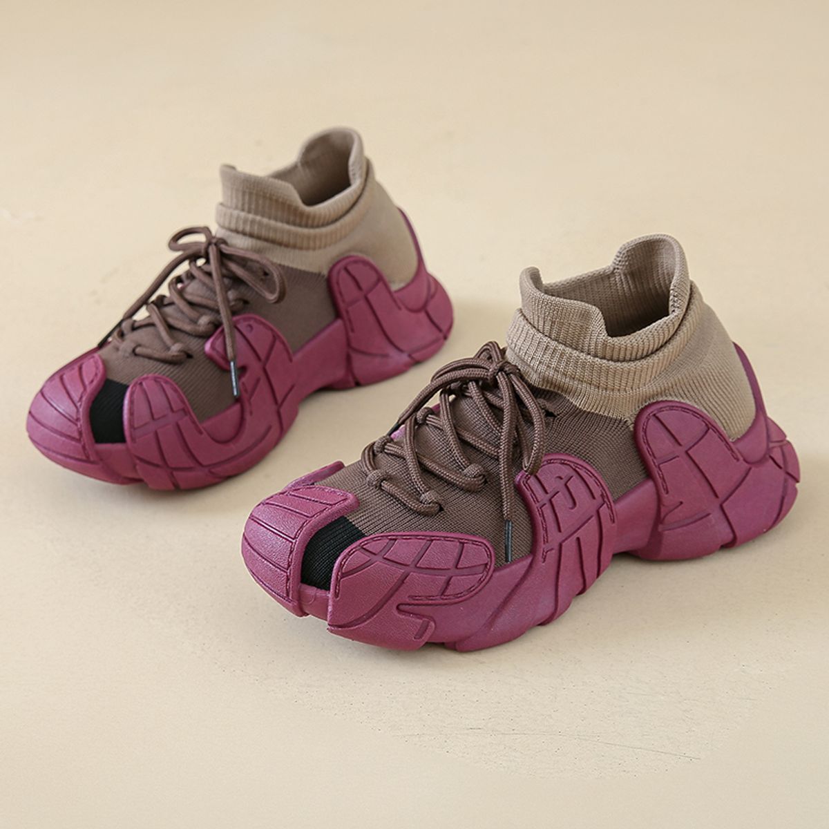 SHANDIAN - Zapatillas Mujer Negro