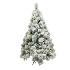 GENERICO - Árbol De Navidad Blanco Terciopelo De 240cm NEVADO