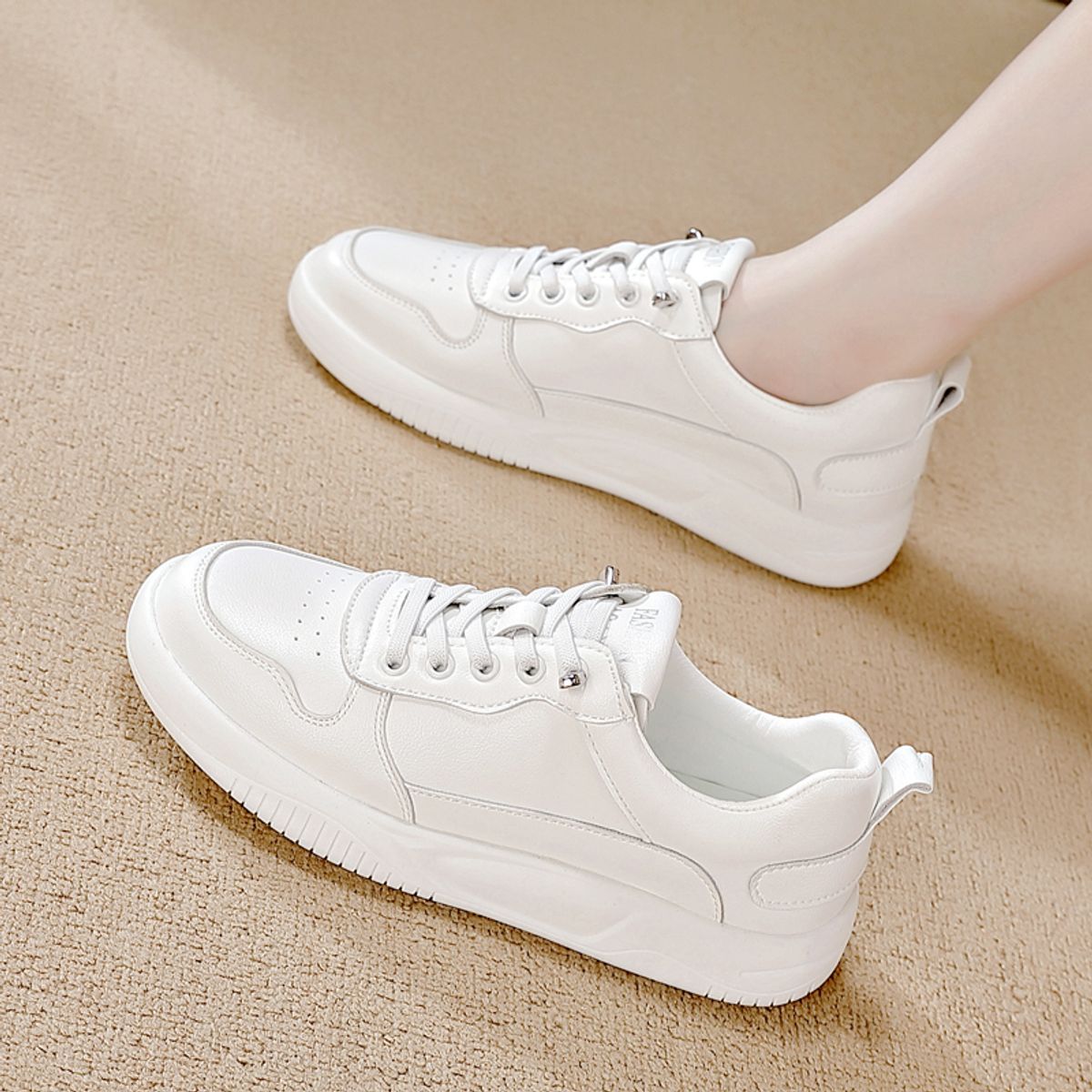 SHANDIAN - Zapatillas Mujer Beige