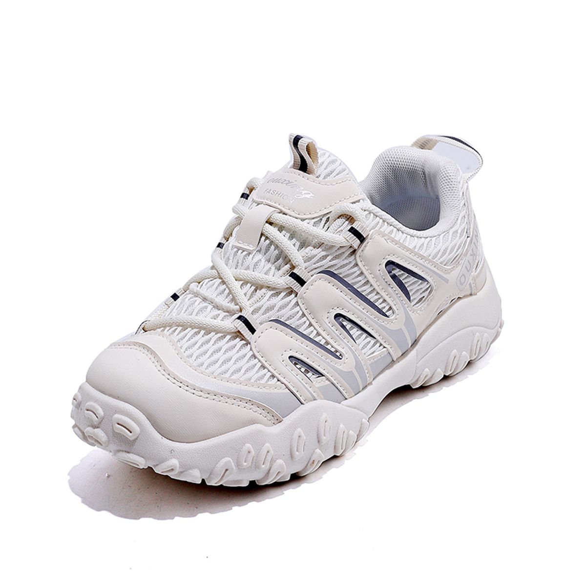 SHANDIAN - Zapatillas Mujer Beige