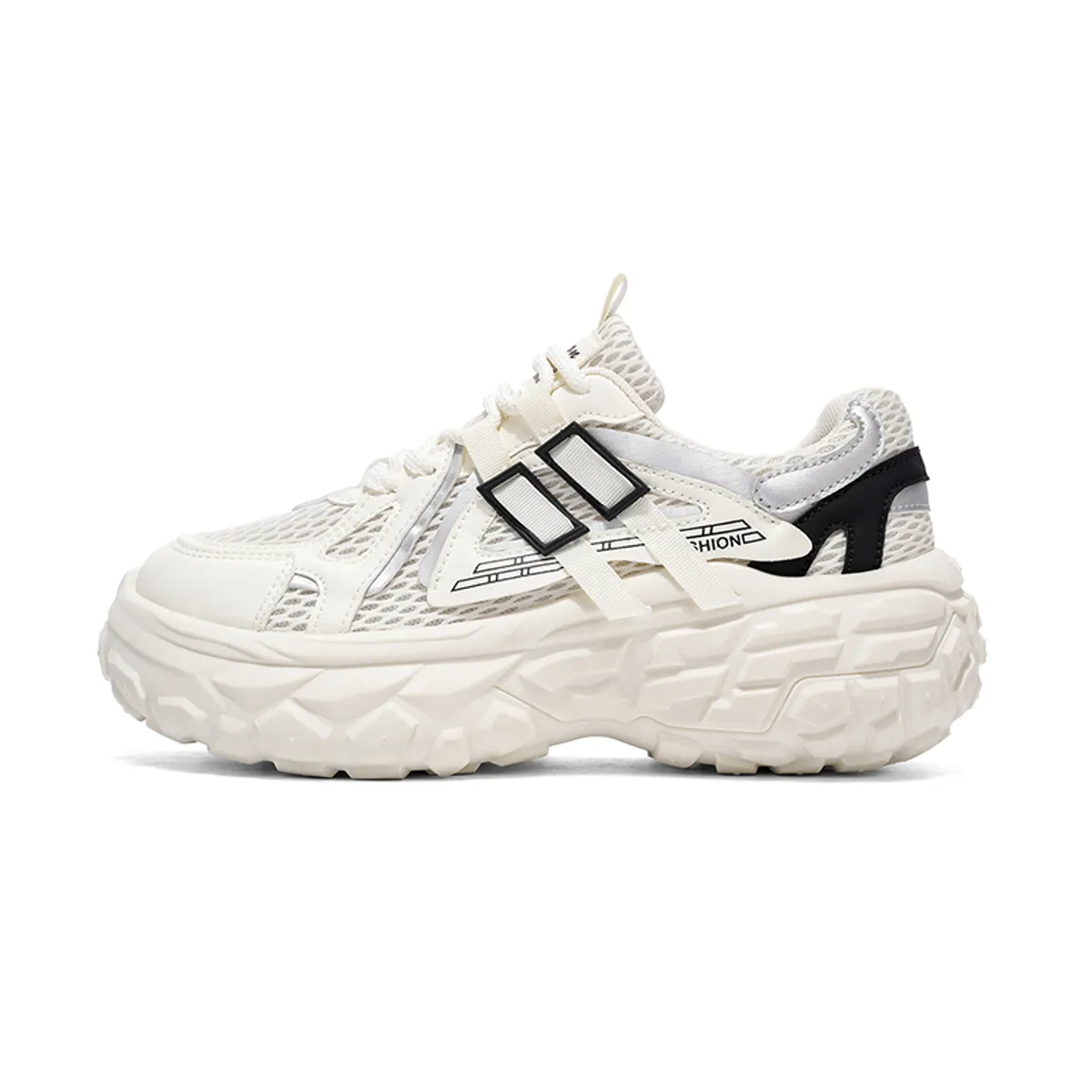 SHANDIAN - Zapatillas Mujer Negro