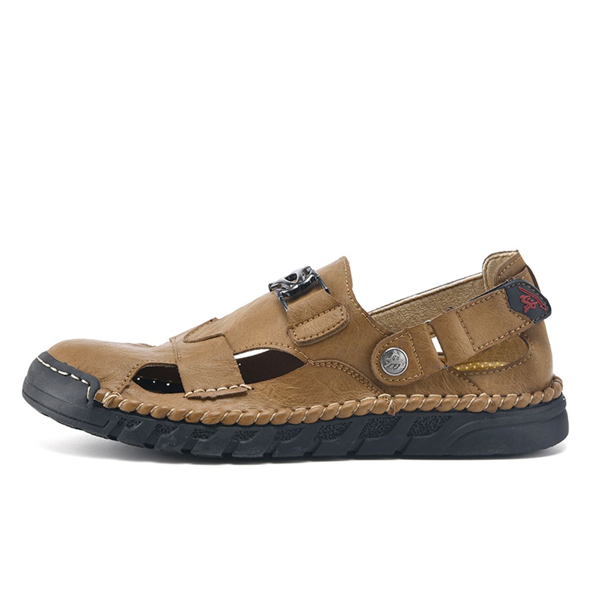 SHANDIAN - Sandalias Hombre Negro