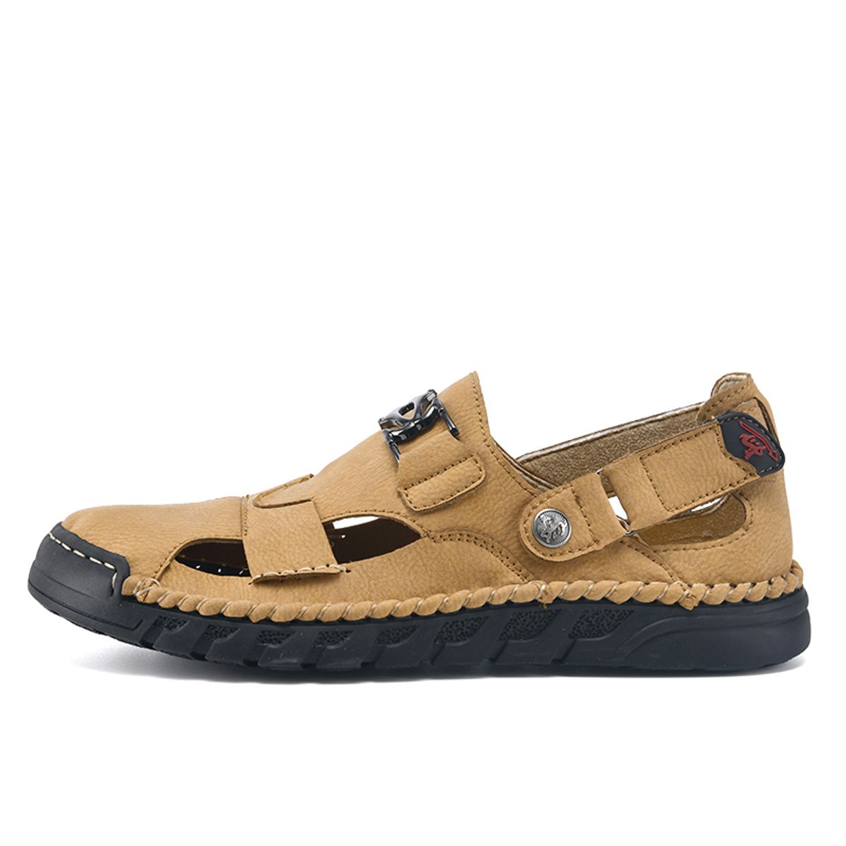 SHANDIAN - Sandalias Hombre Negro