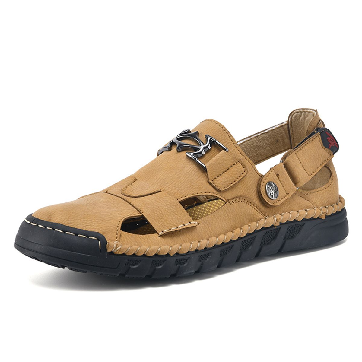 SHANDIAN - Sandalias Hombre Negro