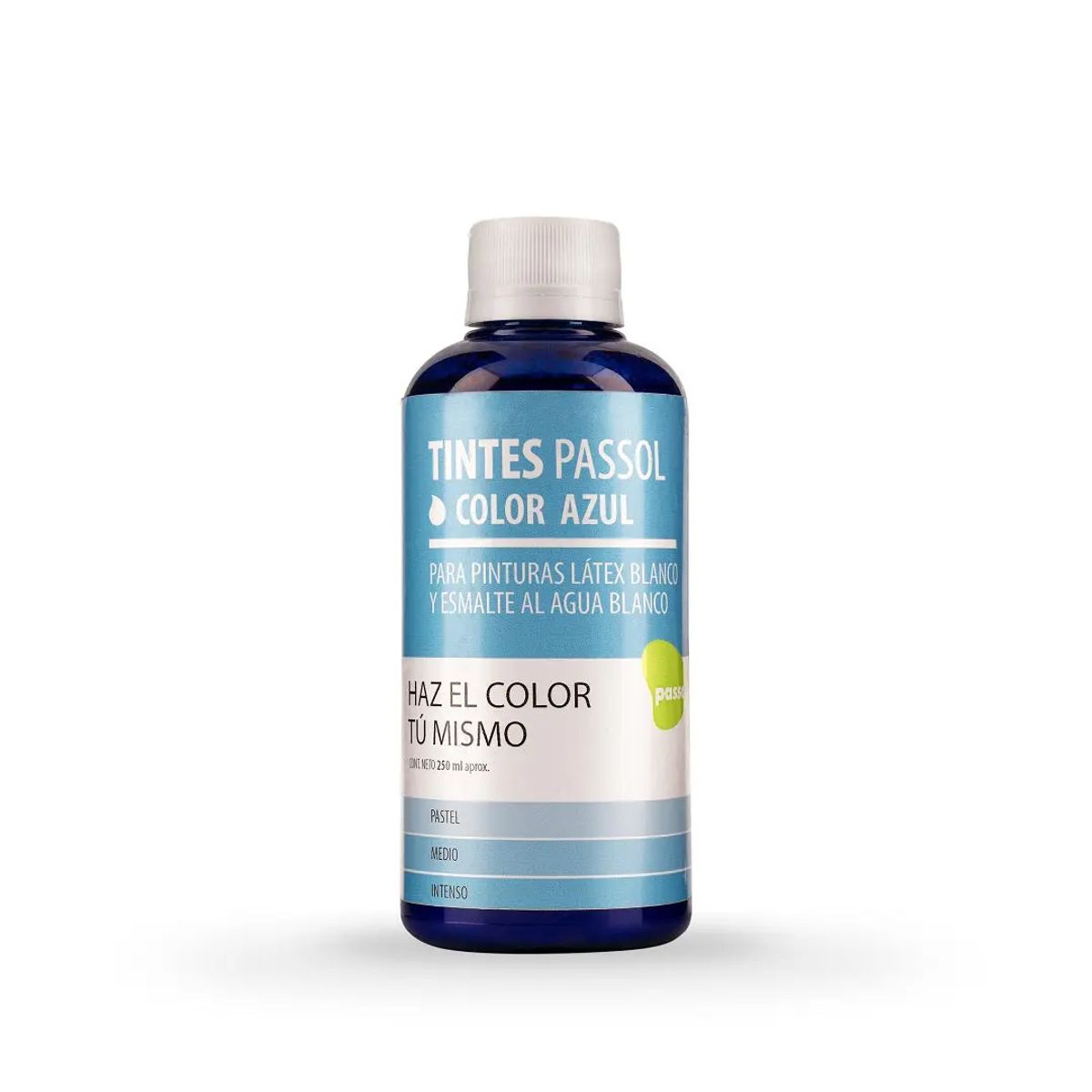 PASSOL - Tinte Passol Azul 250ml Concentrado Universal