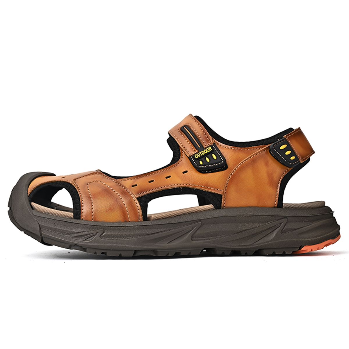 SHANDIAN - Sandalias Hombre Negro