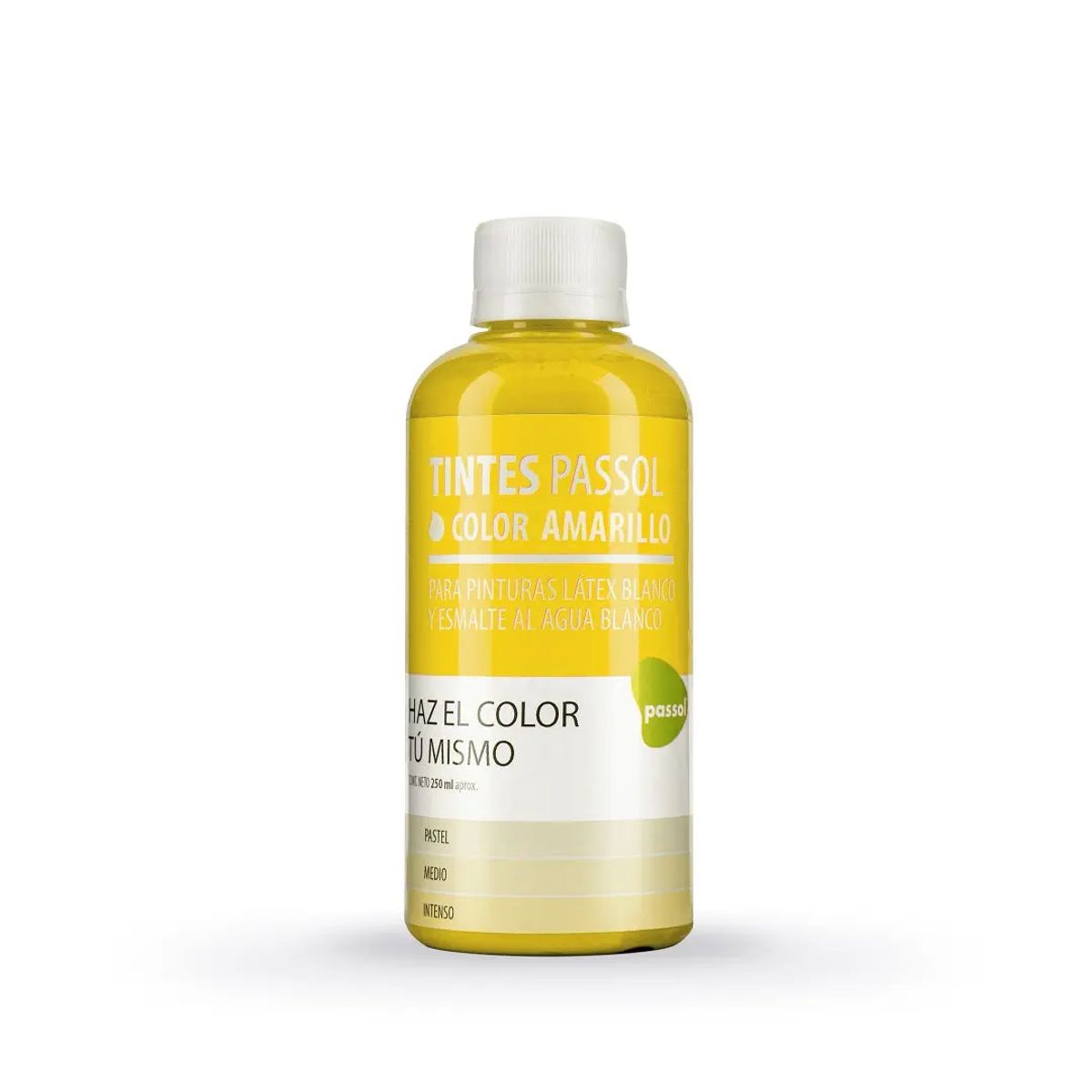 PASSOL - Tinte Passol Amarillo 250ml Concentrado Universal