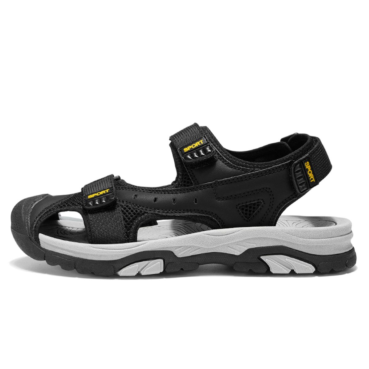 SHANDIAN - Sandalias Hombre Negro