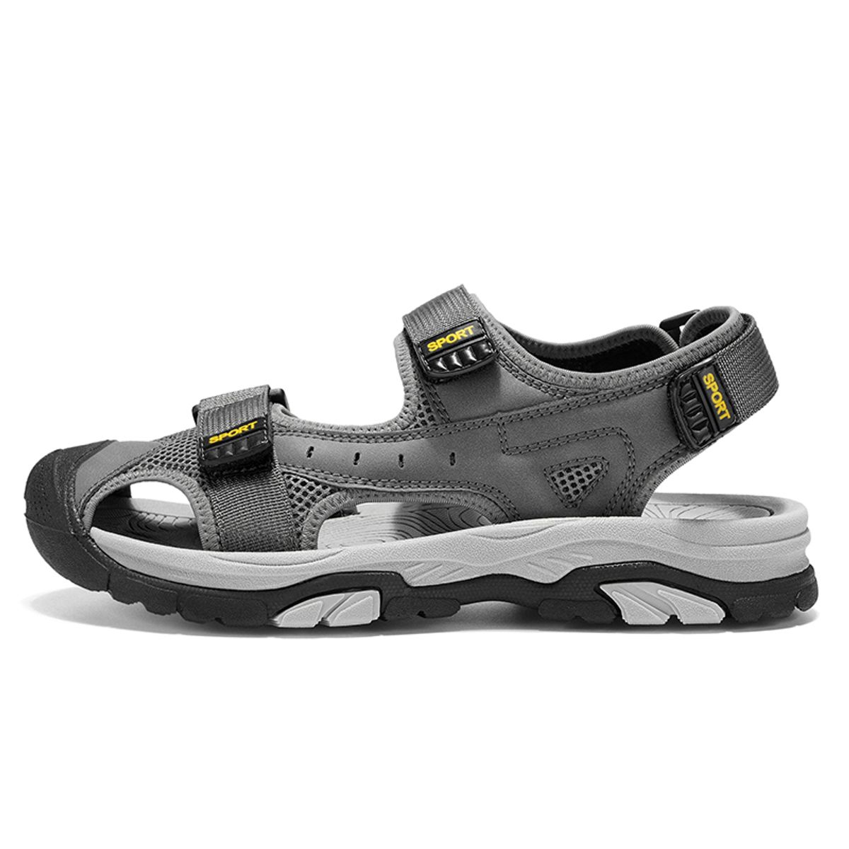 SHANDIAN - Sandalias Hombre Negro