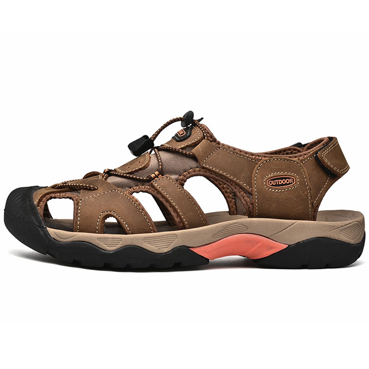 SHANDIAN - Sandalias Hombre Negro