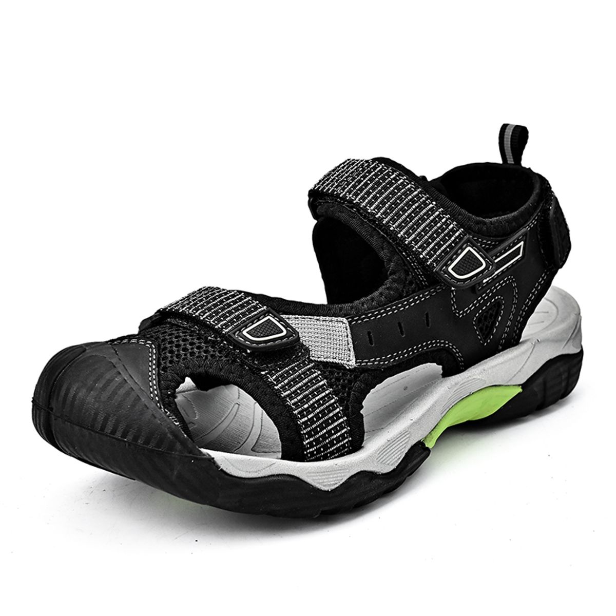 SHANDIAN - Sandalias Hombre Negro