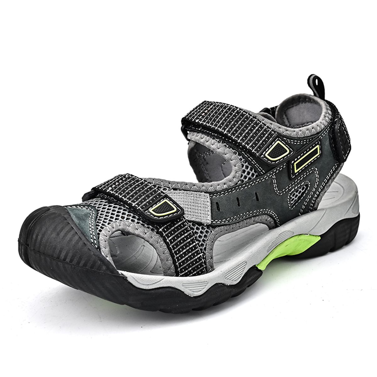 SHANDIAN - Sandalias Hombre Negro