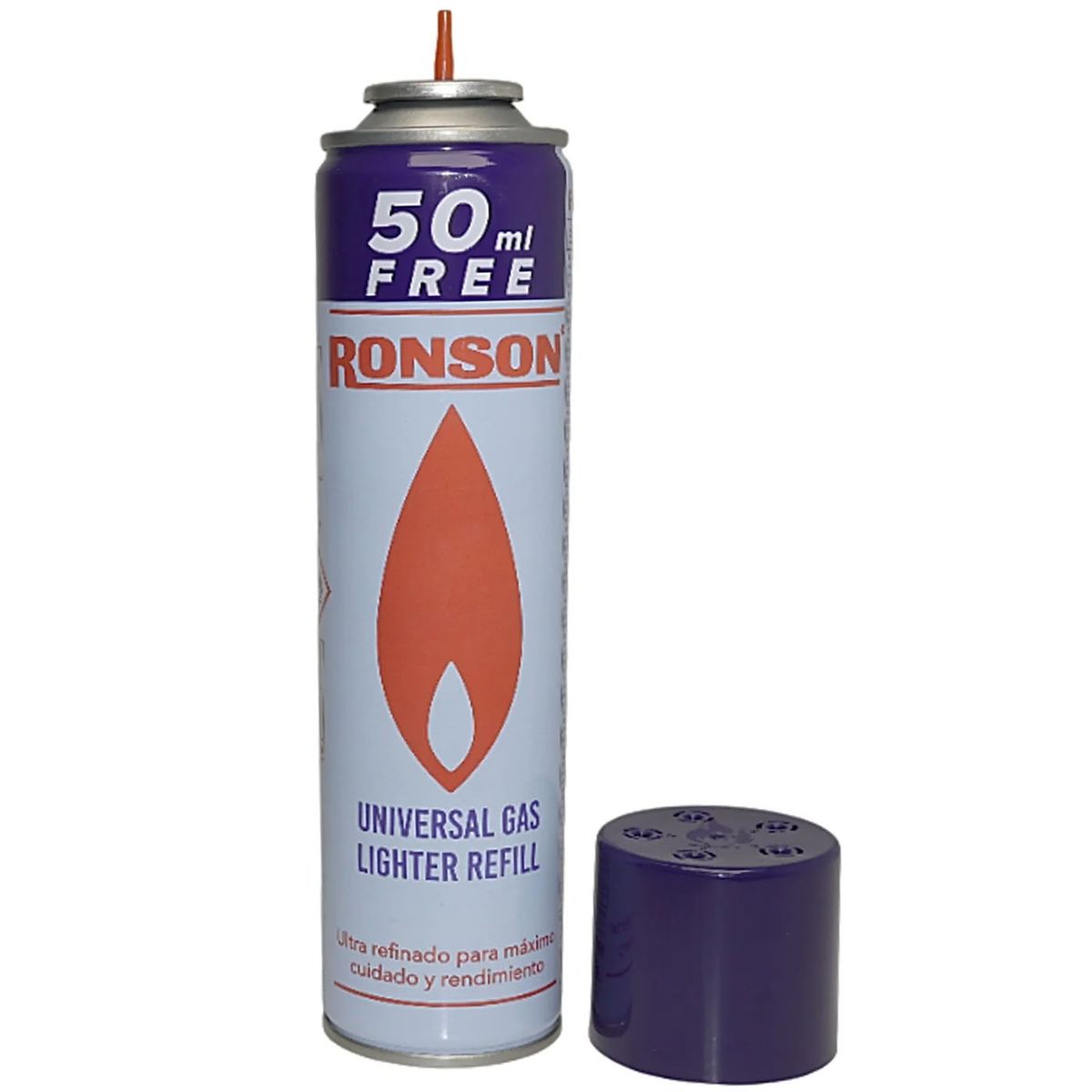RONSON - Gas Universal Ronson Recarga Encendedores 300 ml