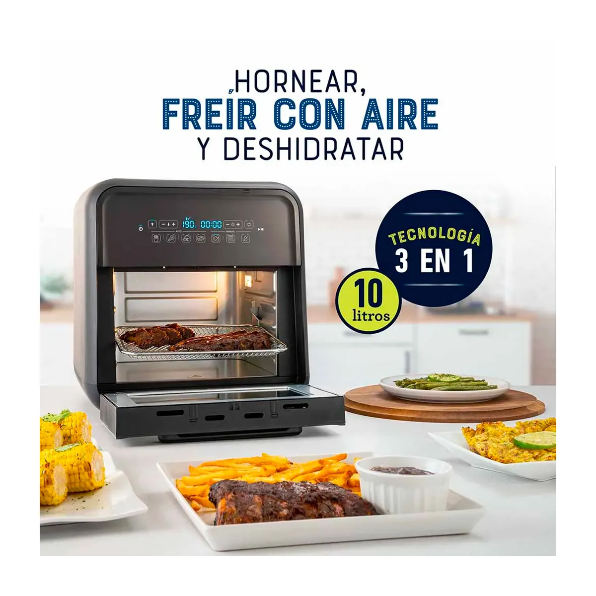 OSTER - Freidora de Aire Oster Super Freidora 10 litros CKSTAFOV3