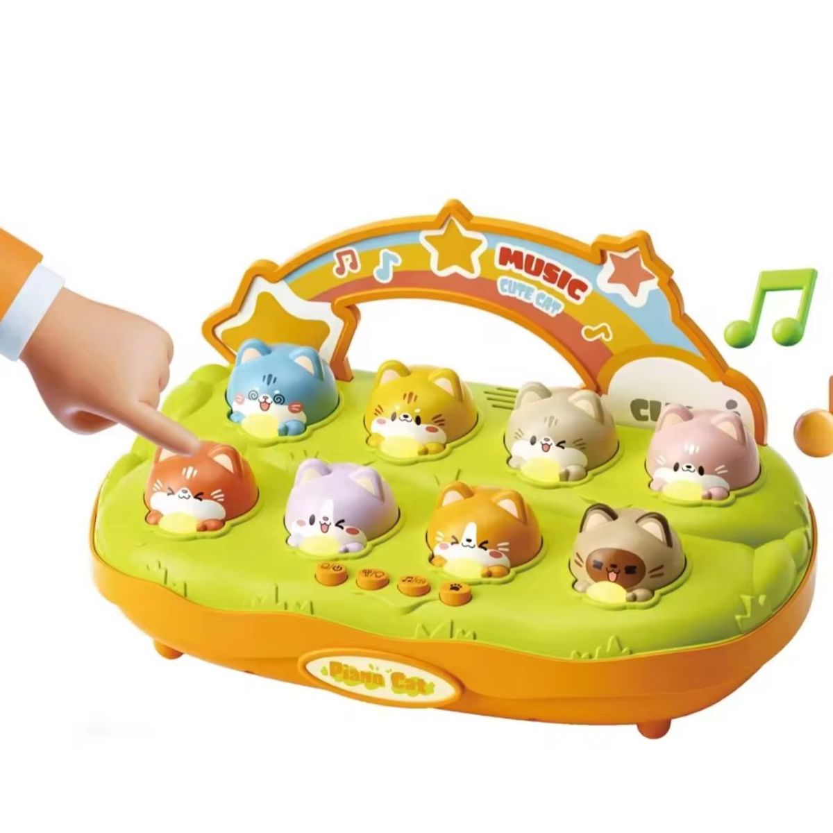 GENERICO - Juego Educativo Piano Gatitos Musical Luces Y Sonidos Niños