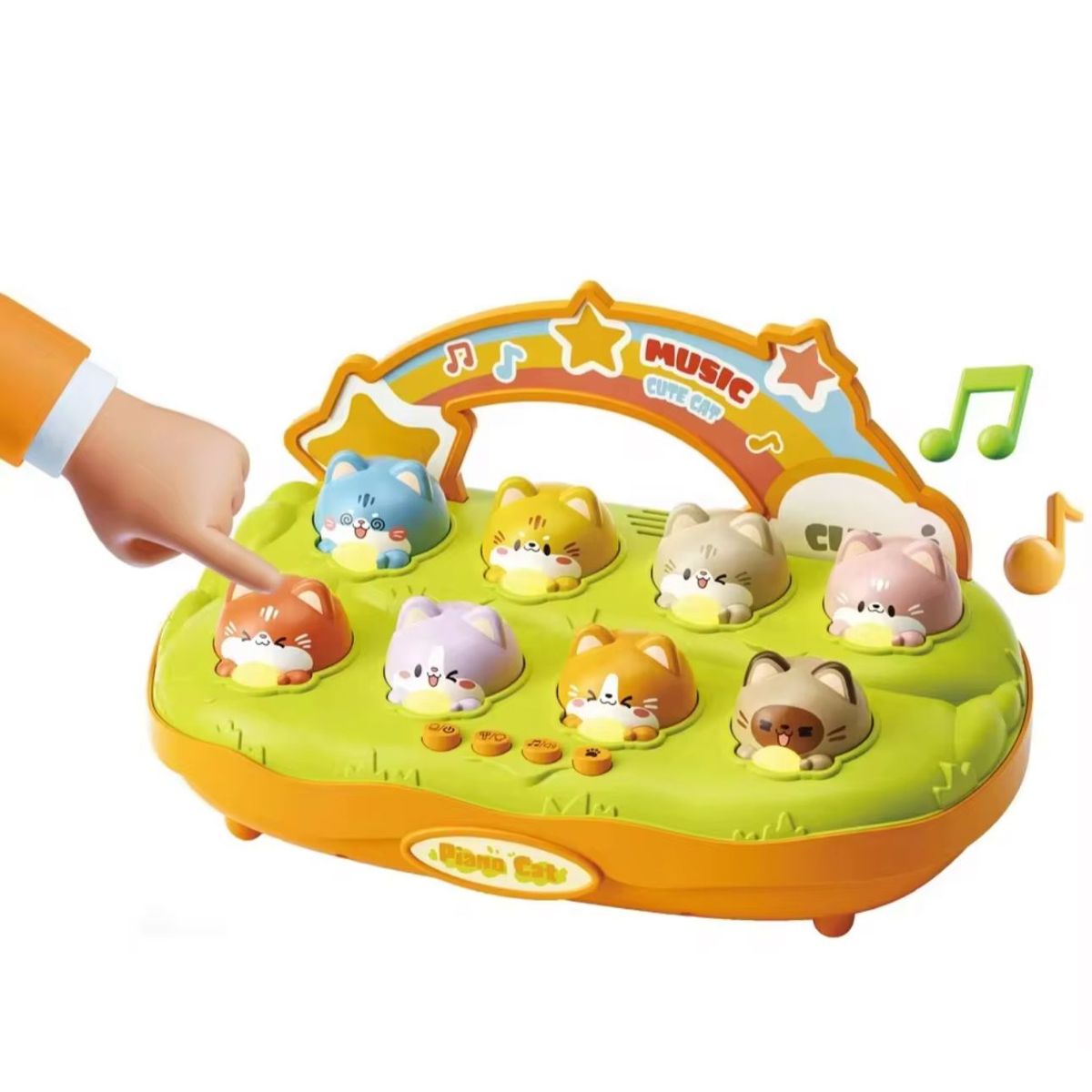 GENERICO - Juego Educativo Piano Gatitos Musical Luces Y Sonidos Niños