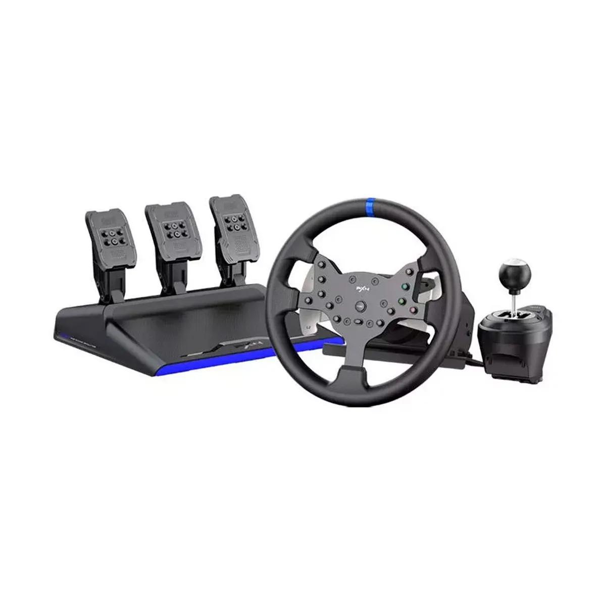 PXN - Volante de Carrera Gamer PXN V99 Force Feedback PC PS XBOX