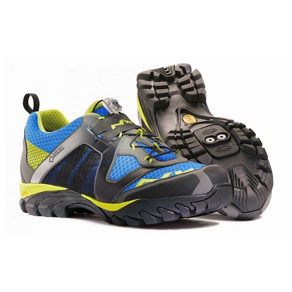 360 - Zapatilla Ciclismo Mtb Enduro Northwave® Explorer GTX Blueyellow