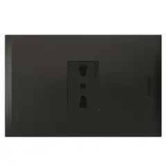 BTICINO - Enchufe 2P+T 10-16A 250V Antracita Black Nobile