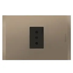 BTICINO - Enchufe 2P+T 10A 250V Antracita Terra Nobile