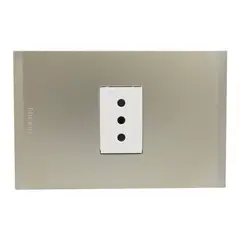 BTICINO - Enchufe 2P+T 10A 250V Blanca Perla Nobile