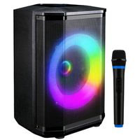 Parlante Bluetooth Flaming Chroma RGB 40W RMS cMic Wireless Negro