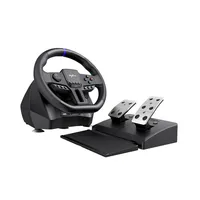 Volante de Carrera Gamer V900 Gen 2 Ajustable + Pedalera PC PS4 XBOX