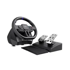 PXN - Volante de Carrera Gamer V900 Gen 2 Ajustable + Pedalera PC PS4 XBOX