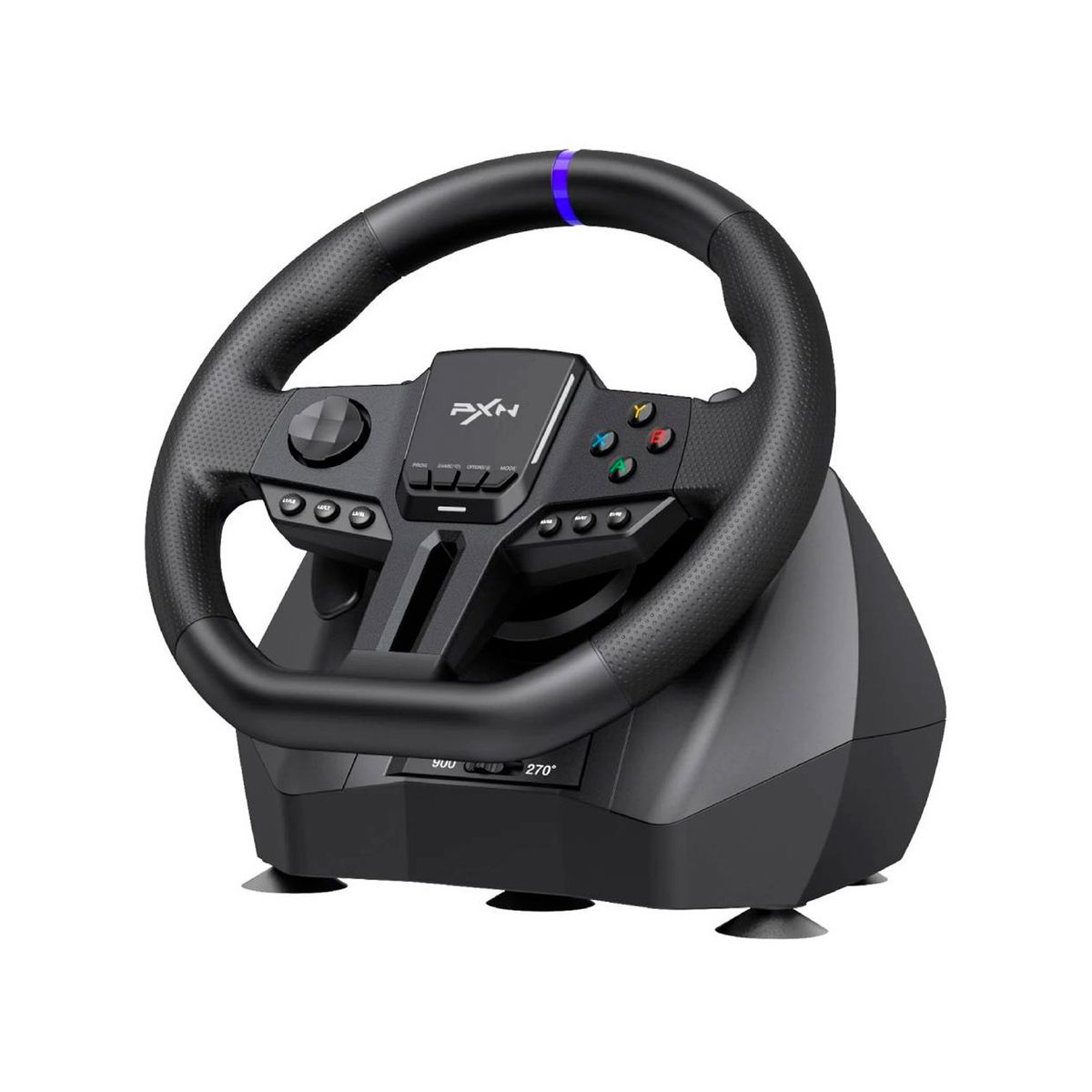 PXN - Volante de Carrera Gamer PXN V900 Gen 2 Ajustable + Pedalera PC PS4 XBOX