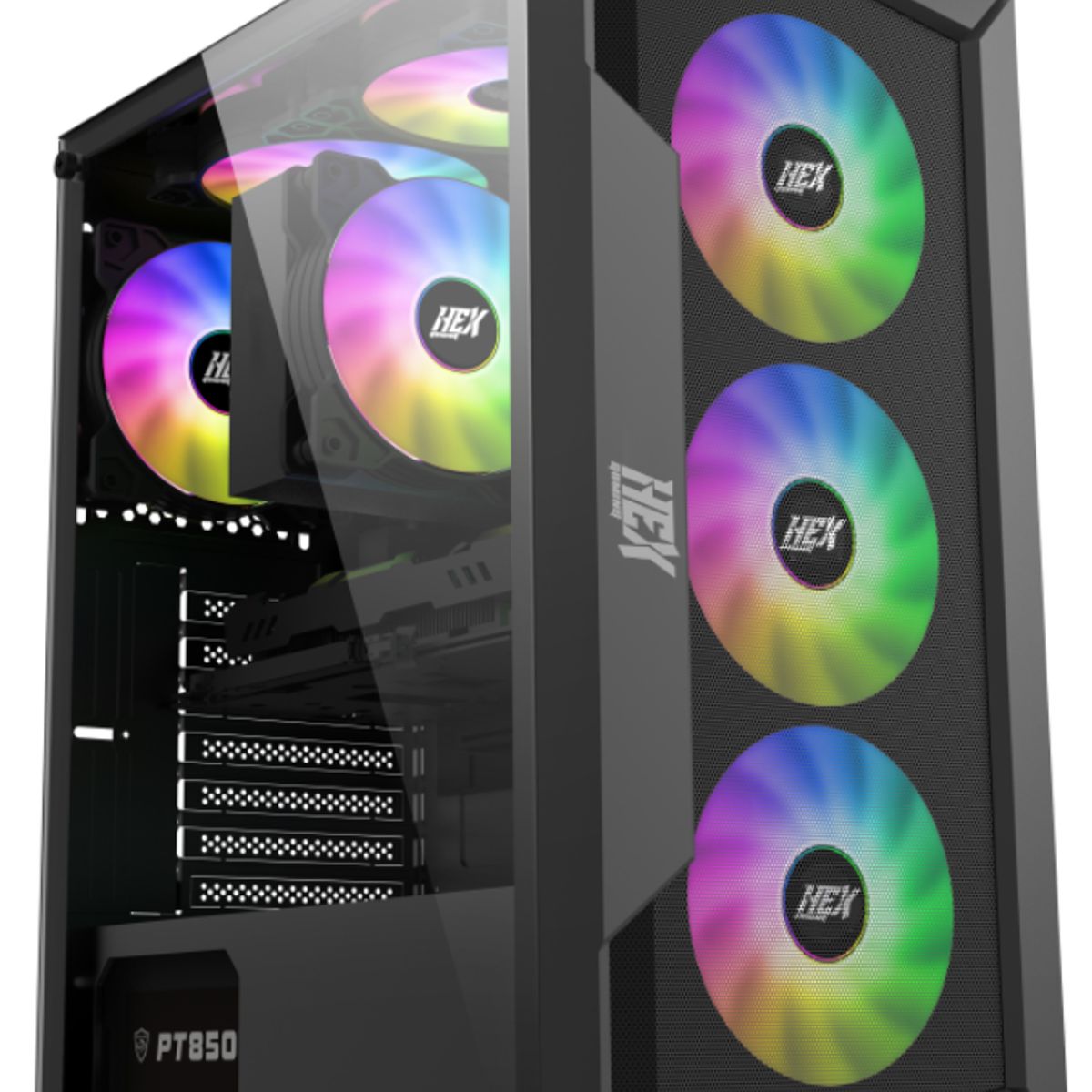 RYZEN - Pc Gamer Rtx 5060 Ti Ryzen 7 5700 B550M Wifi+BT 32gb Ram 1tb Ssd