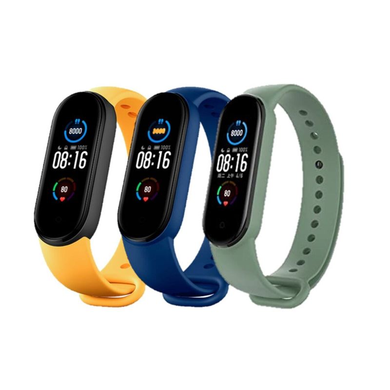 XIAOMI - Pack 3 Correas Mi Smartband 5