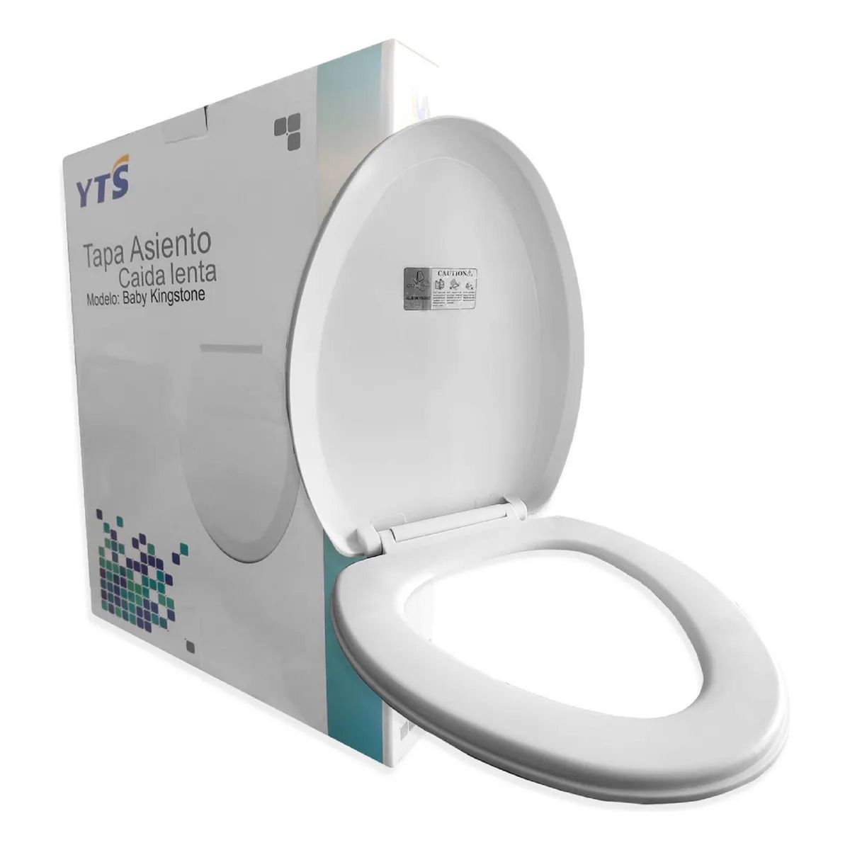 GENERICO - TAPA ASIENTO PARA BAÑO WC CIERRE SUAVE