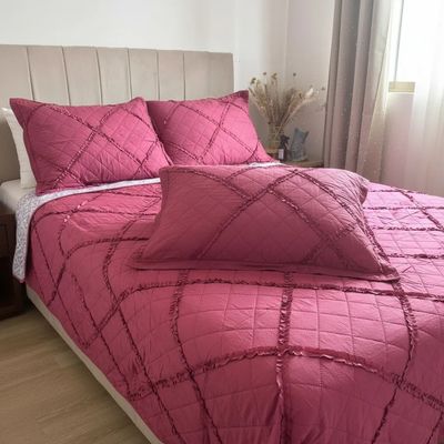 Imagen 2 del producto Cubrecama microfibra con vuelos 2 plazas