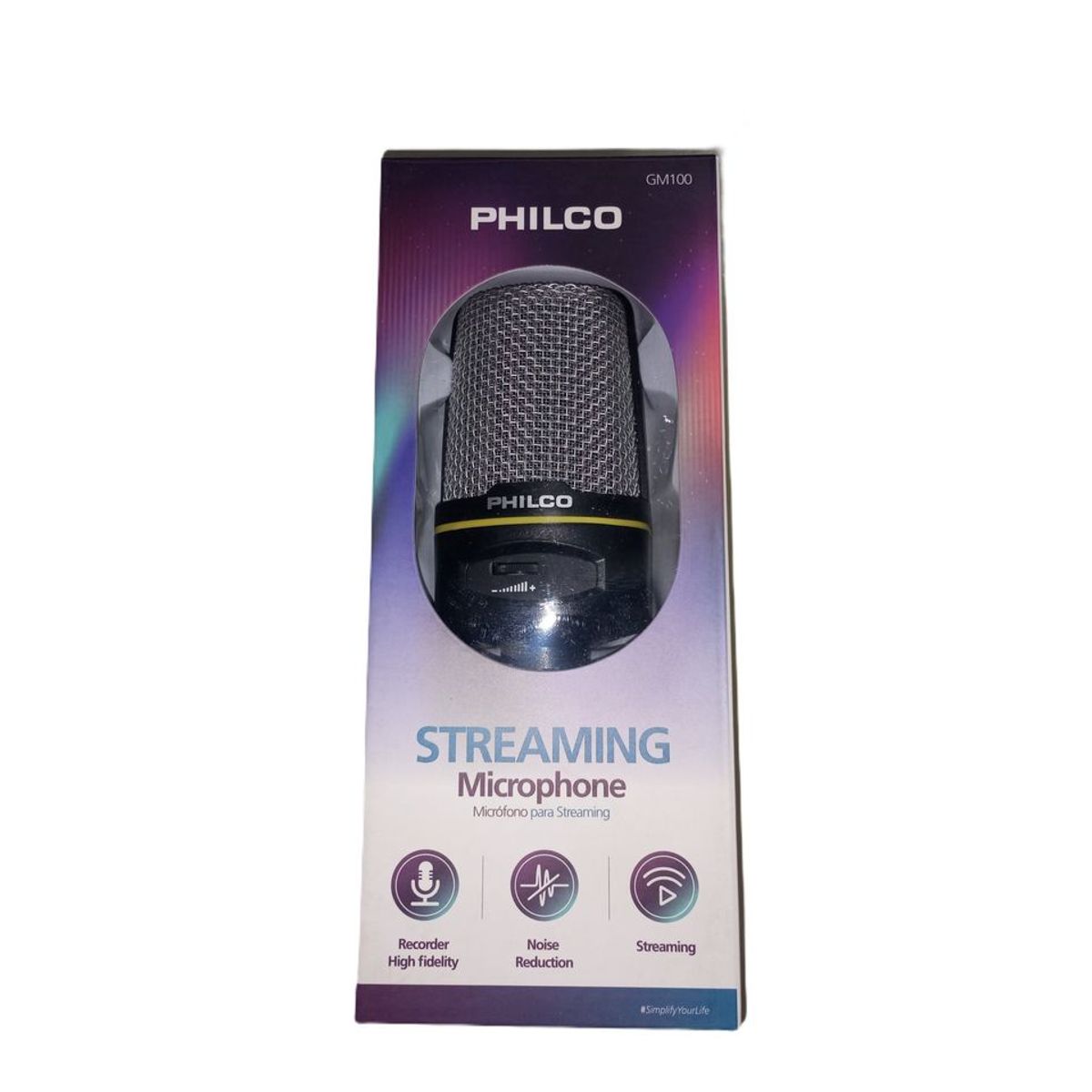 GENERICO - Micrófono para Streaming PHILPO GM100 condenser microphone