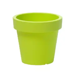 STERN - Macetero redondo Lofly 13,5 x 12 cm lima
