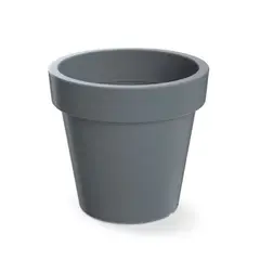 STERN - Macetero redondo Lofly 16 x 14,4 cm gris piedra