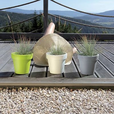 Imagen 2 del producto Macetero redondo Lofly 30 x 26,6 cm blanco