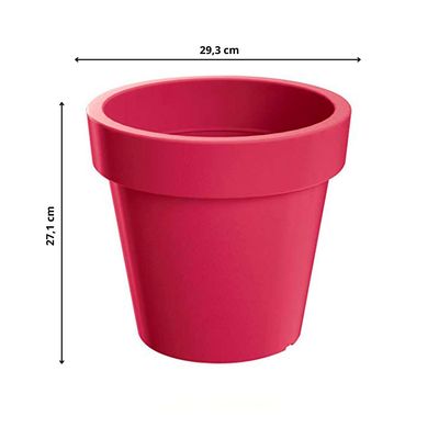 Imagen 2 del producto Macetero redondo Lofly 30 x 27,1 cm frambuesa