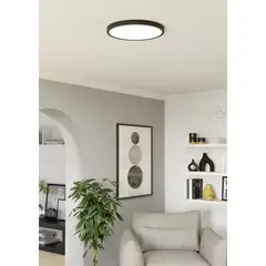 EGLO - Foco Plafon Sobrepuesto Led Regulable Calida Neutra Fria Diam 39cm 17w