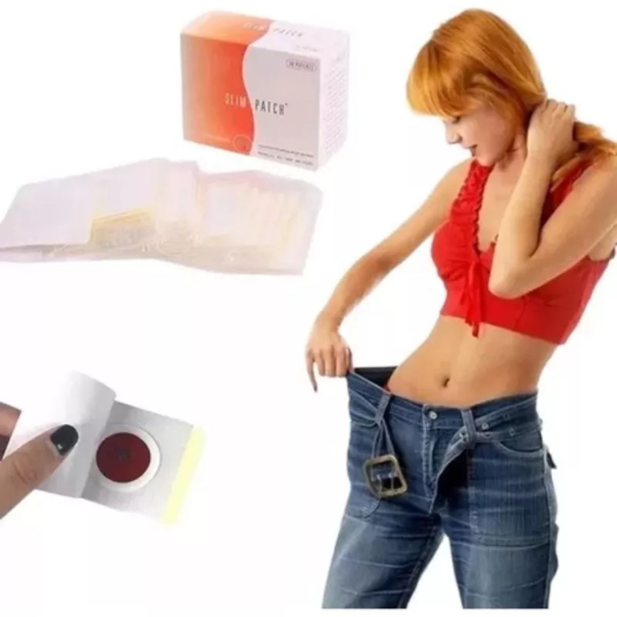 MOVI - Slim Patch Parche Reductor  60 Unid – Moldea tu figura de forma natural