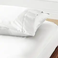 NATURALINO - Funda Plumón Super King Blanco Bambu