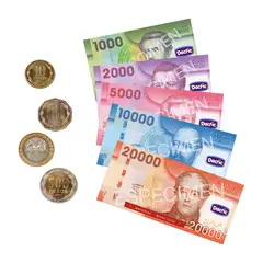 DACTIC - Juego de Mesa Billete y Moneda
