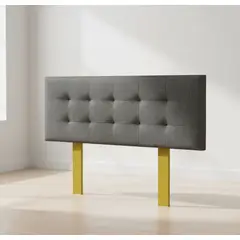 SIMMONS - Respaldo Urban gris 2 Plazas