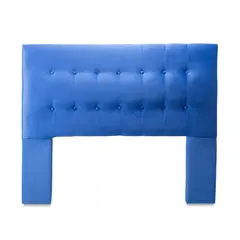 GENERICO - Respaldo 2 Plazas Felpa Azul Cp Seve