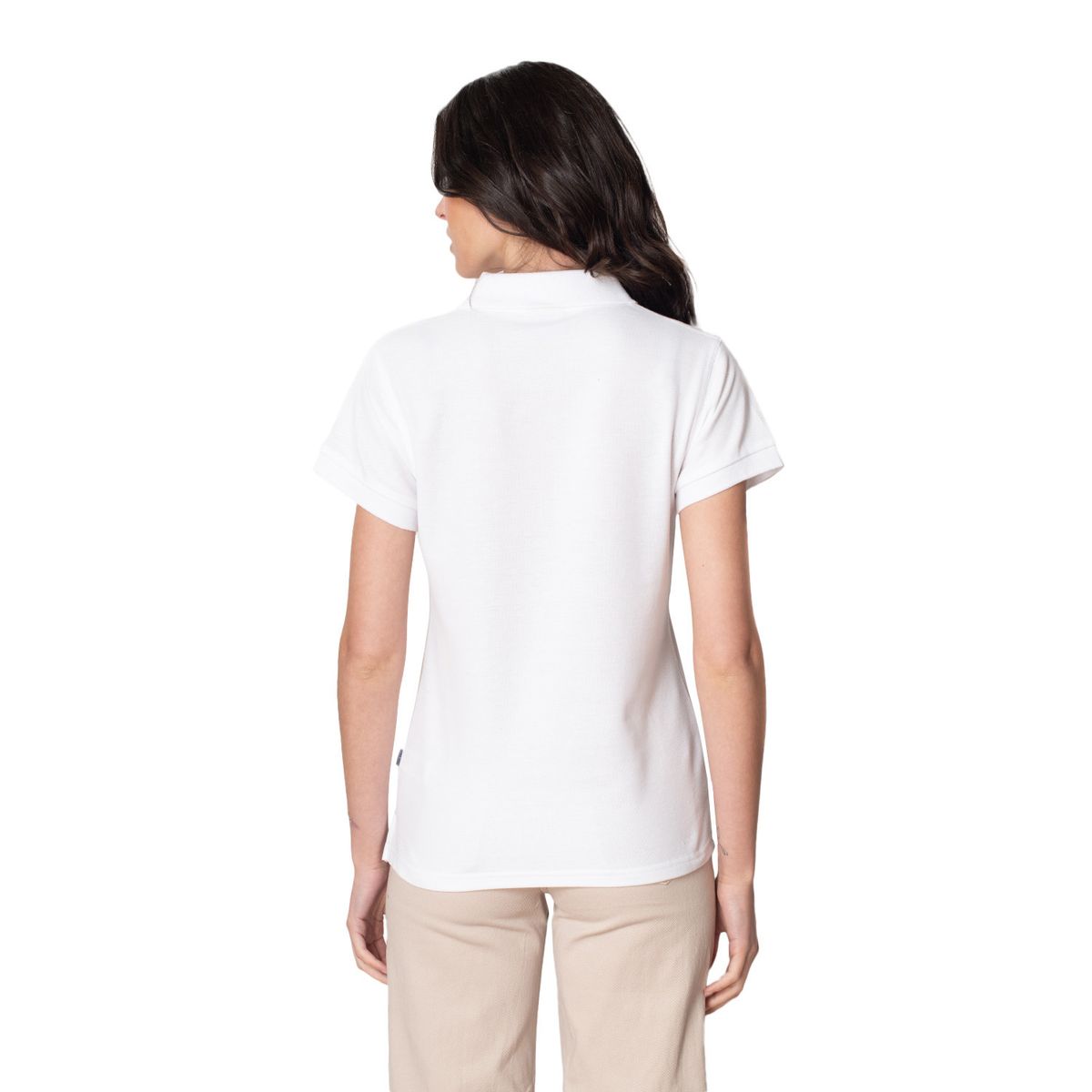 INDUSBORD - Polera Piqué Mujer Premium Manga Corta Protección UV Indusbord